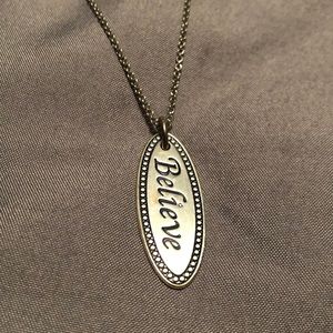 Believe necklace